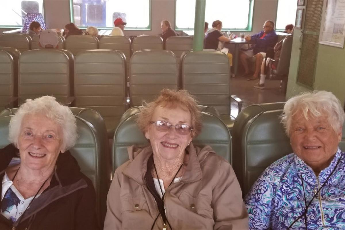 Three Women in Seats