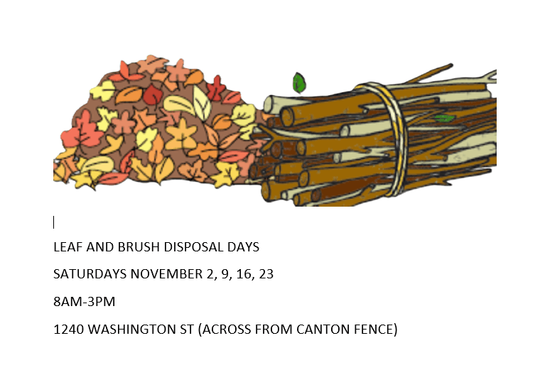 LEAF AND BRUSH DAYS 2024 NOV