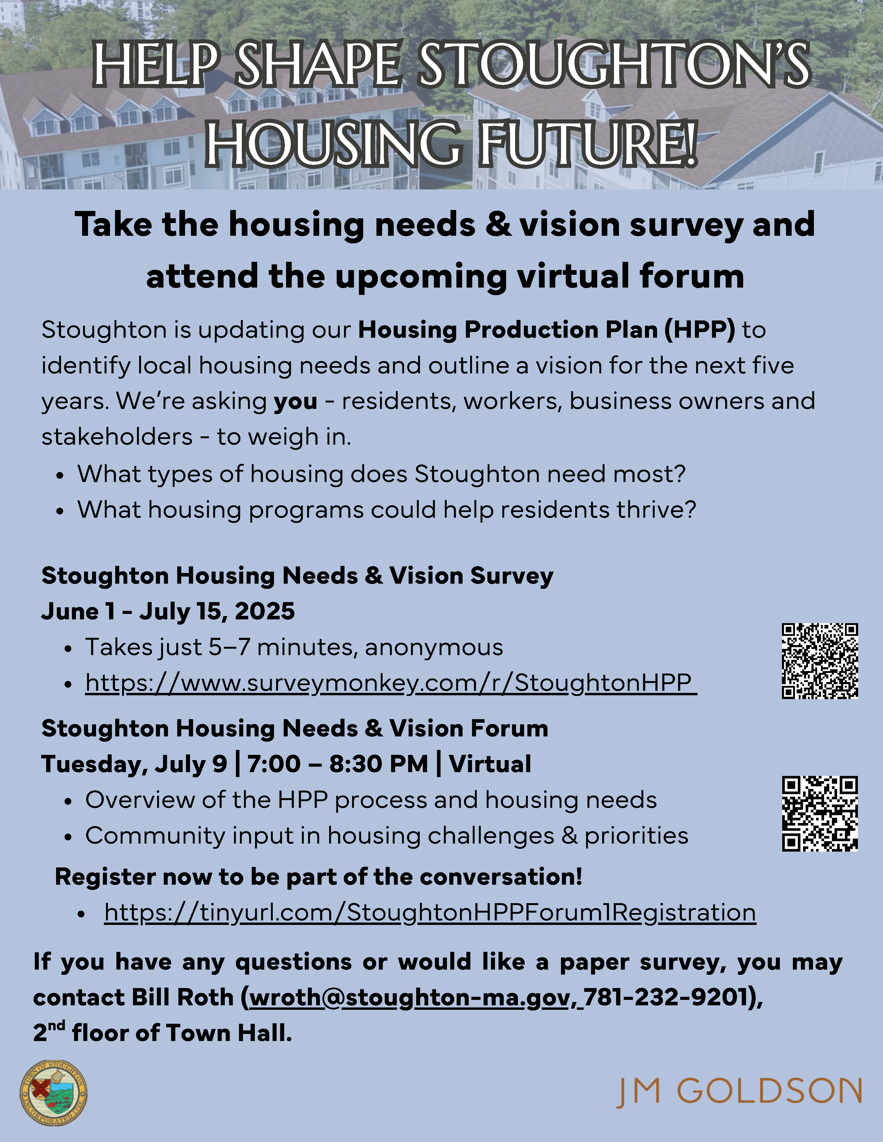 Stoughton HPP Forum