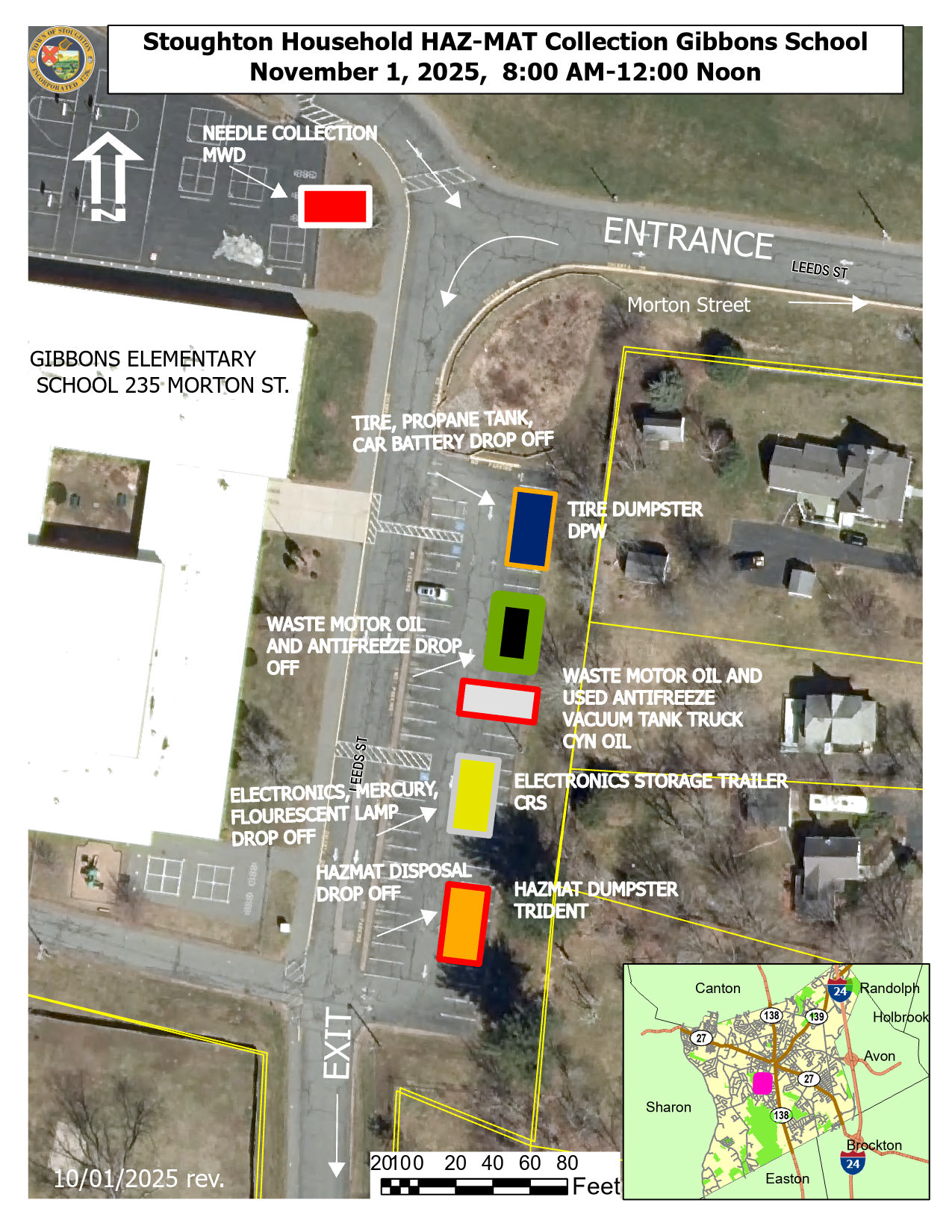 HazMat Day Layout Map